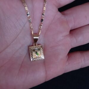 Medalla oro laminado florentino