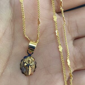 Medalla oro laminado florentino