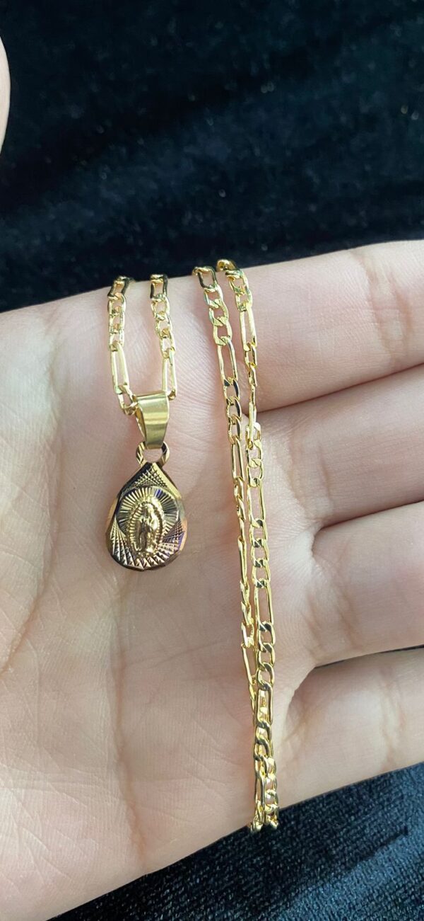 Medalla oro laminado florentino