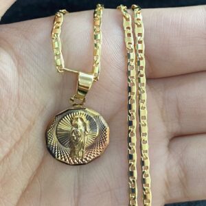 Medalla oro laminado florentino