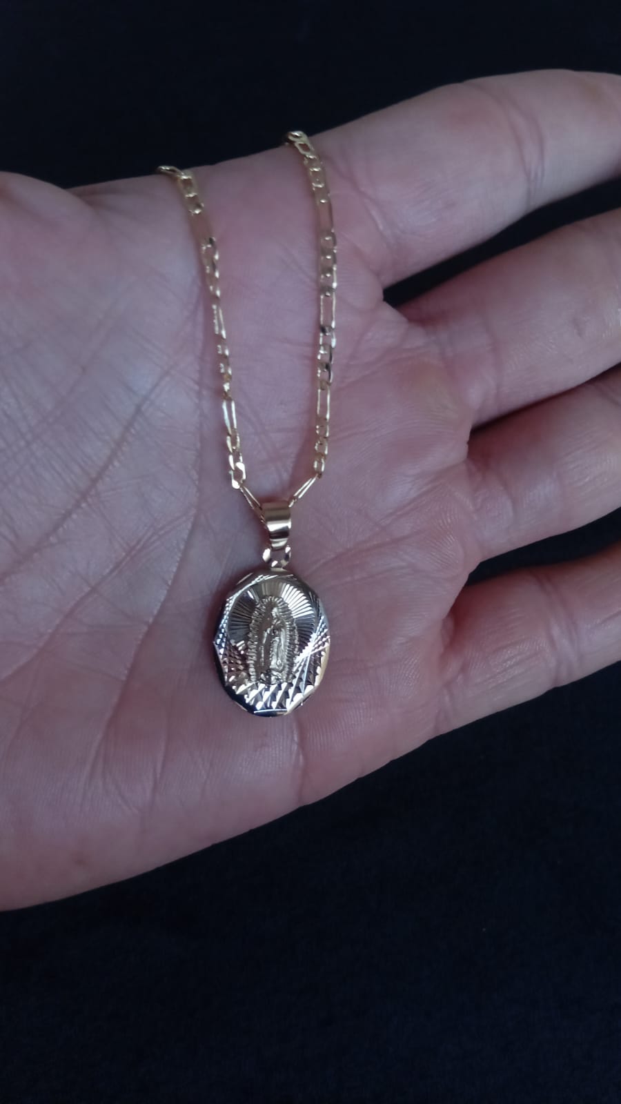 Medalla oro laminado florentino