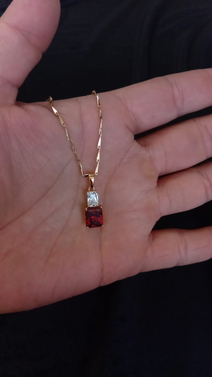 Dije oro laminado