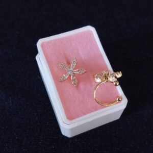 Arete simulador oro laminado