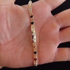 Esclava dama oro laminado