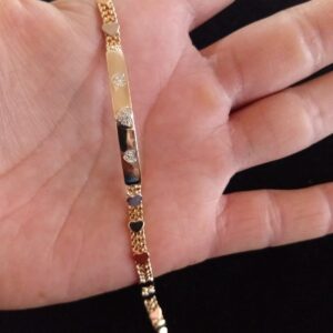 Esclava dama oro laminado