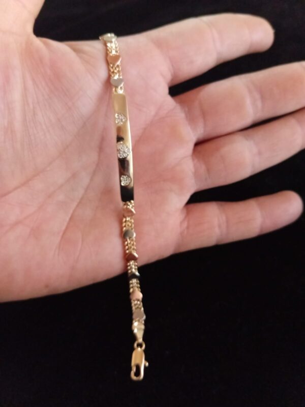 Esclava nin@s oro laminado
