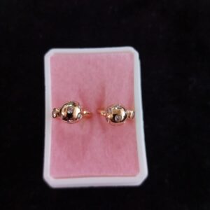 Arete simulador oro laminado