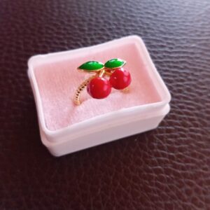 Anillo tendencia oro laminado