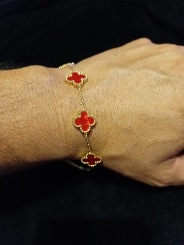 Pulsera ajustable oro laminado