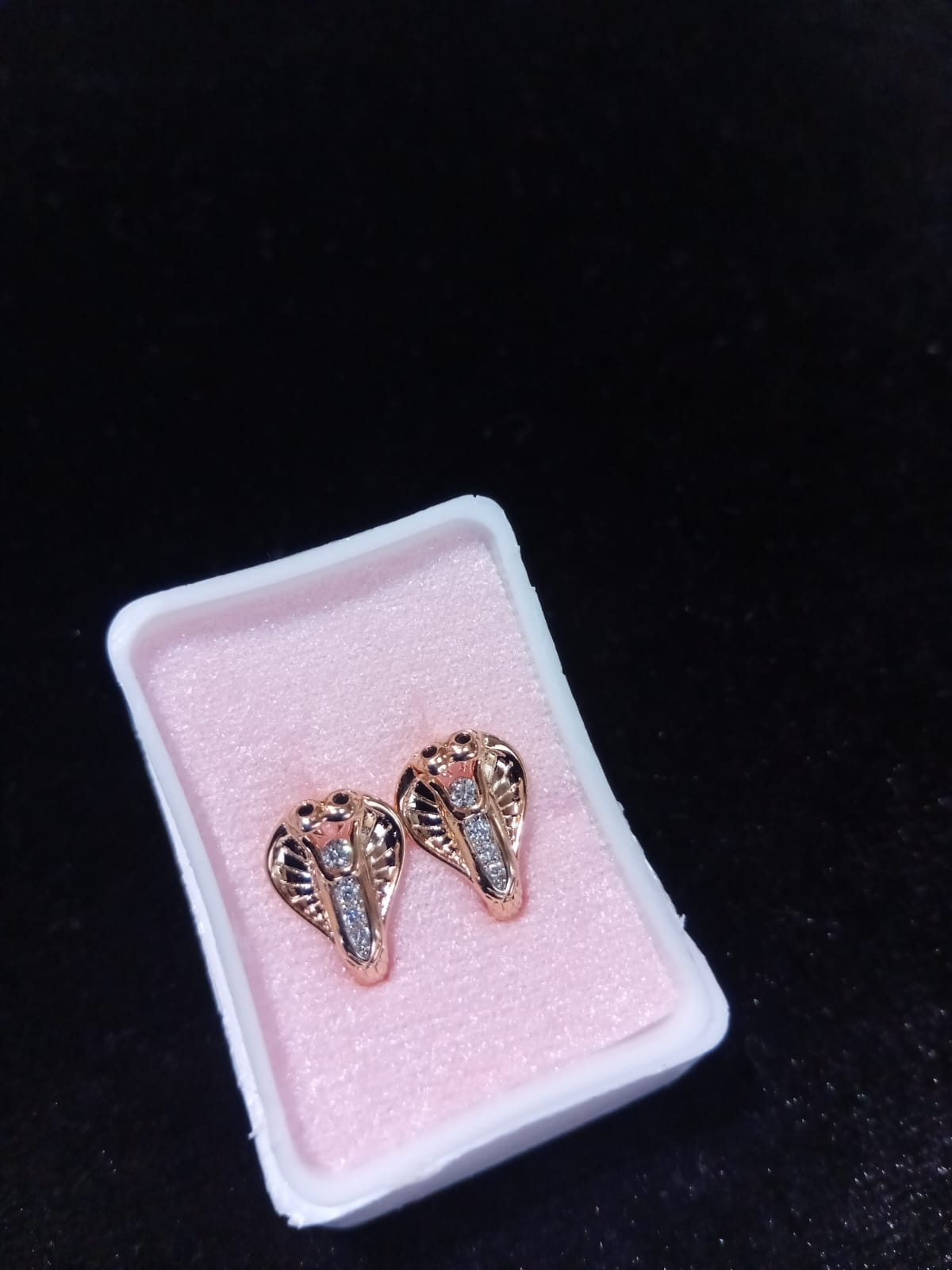 Arracada huggies oro laminado