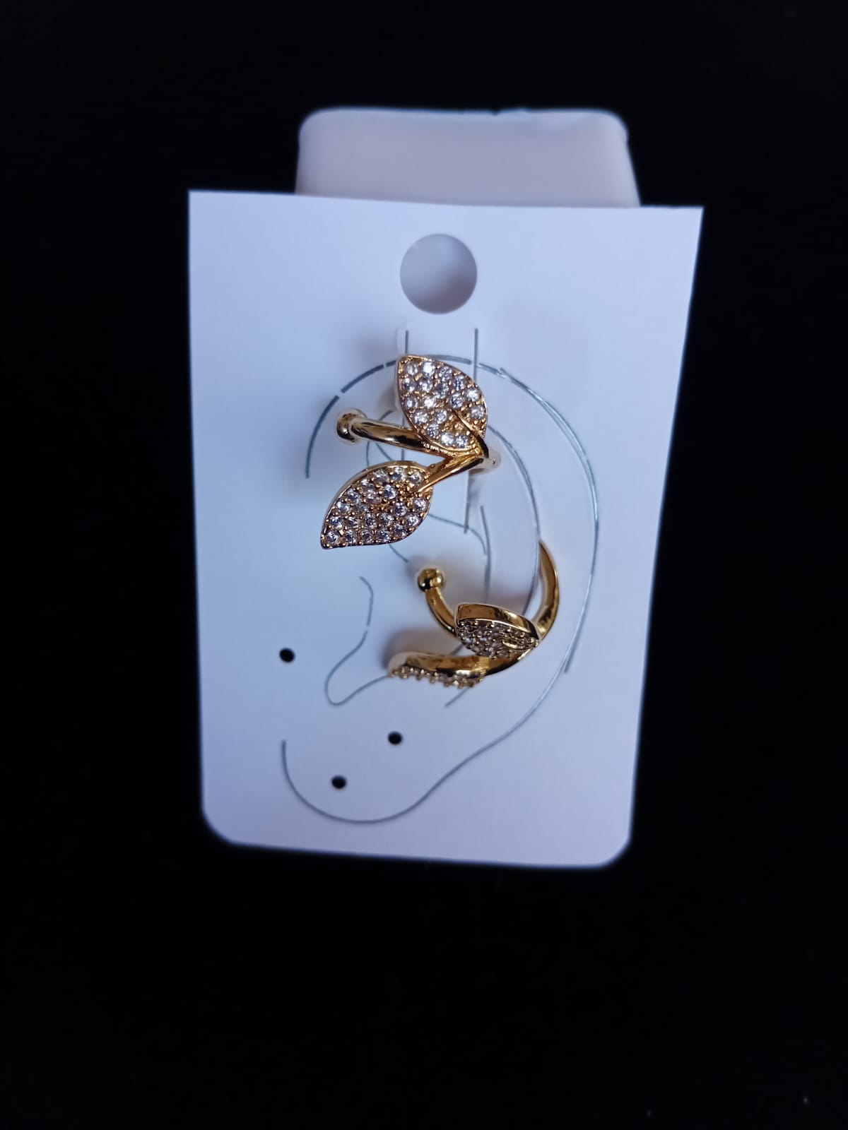 Arete simulador oro laminado