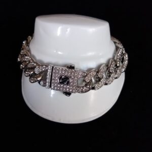 Pulsera cubana oro laminado