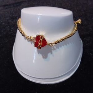 Pulsera ajustable oro laminado