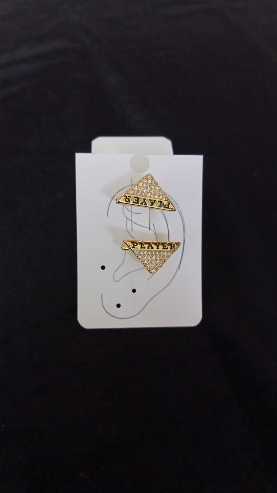 Arete simulador oro laminado