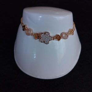 Pulsera ajustable oro laminado