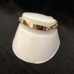 Esclava corta oro laminado