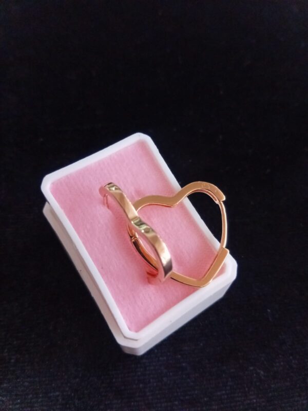 Arracada huggies oro laminado