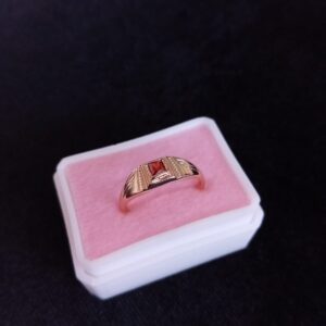 Anillo para dama oro laminado