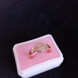 Anillo para dama oro laminado