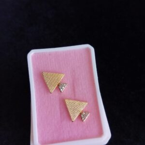 Broquel reforzado oro laminado