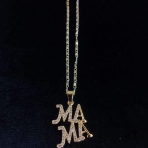 Dije mediano oro laminado