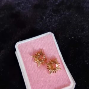 Broquel reforzado oro laminado
