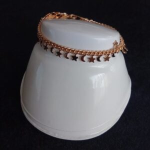 Pulsera corta oro laminado