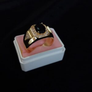 Anillo caballero oro laminado
