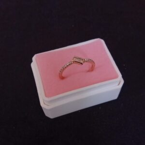 Anillo dama oro laminado