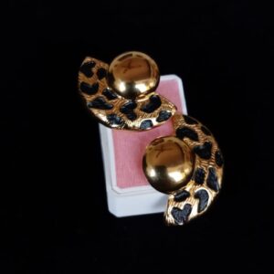Arete tendencia oro laminado