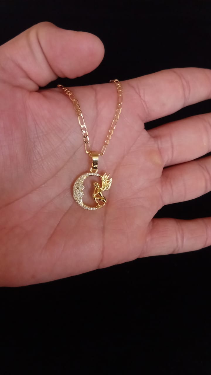 Dije oro laminado