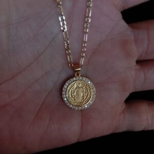 Moneda San Benito oro laminado