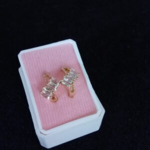 Arracada huggies oro laminado