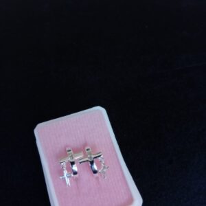 Arracada huggies oro laminado