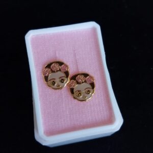 Broquel oro laminado