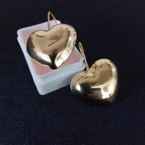 Arete chunky oro laminado