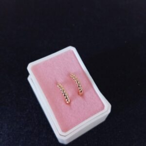 Arracada Huggies oro laminado