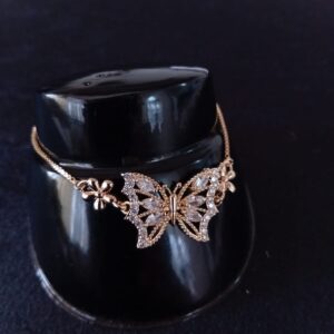 Pulsera ajustable oro laminado