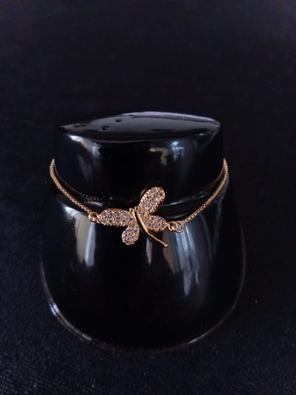 Pulsera ajustable oro laminado