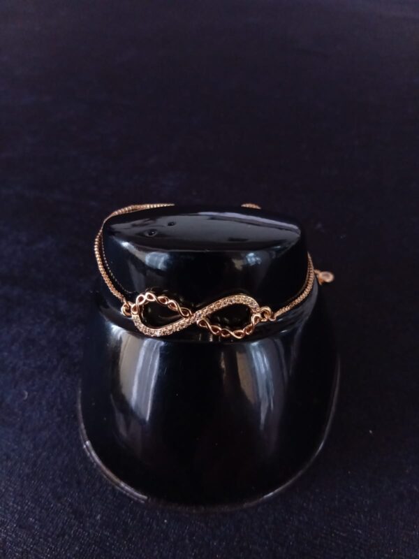 Pulsera ajustable oro laminado