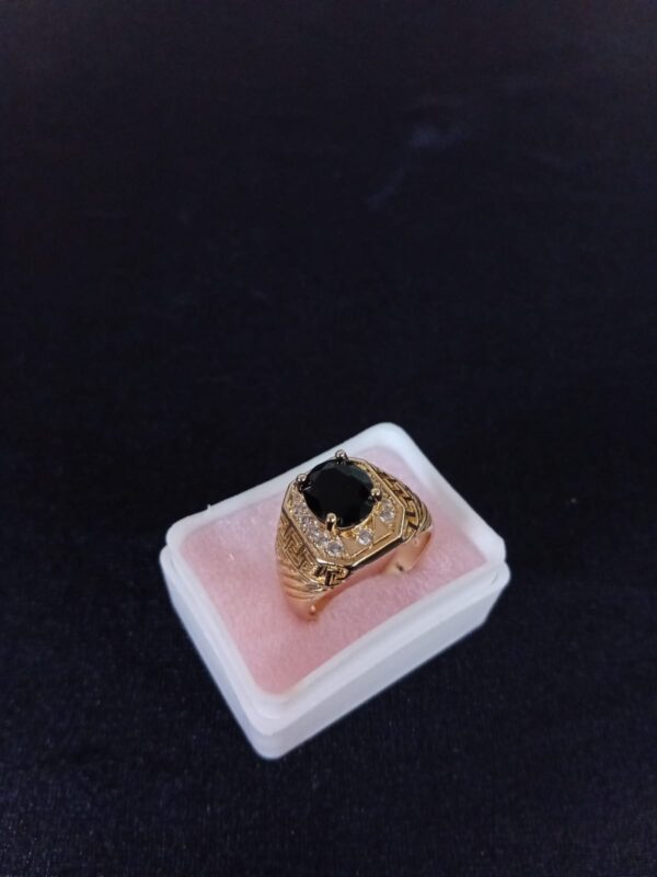 Anillo caballero oro laminado