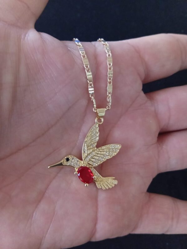 Dije mediano oro laminado