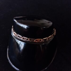 Pulsera mediana oro laminado