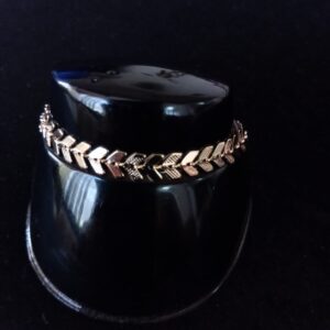 Pulsera mediana oro laminado