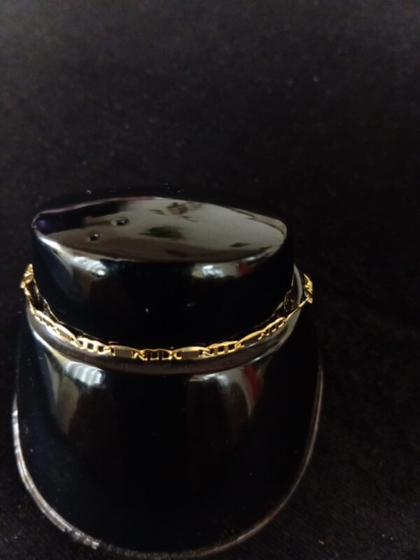Pulsera delgada oro laminado