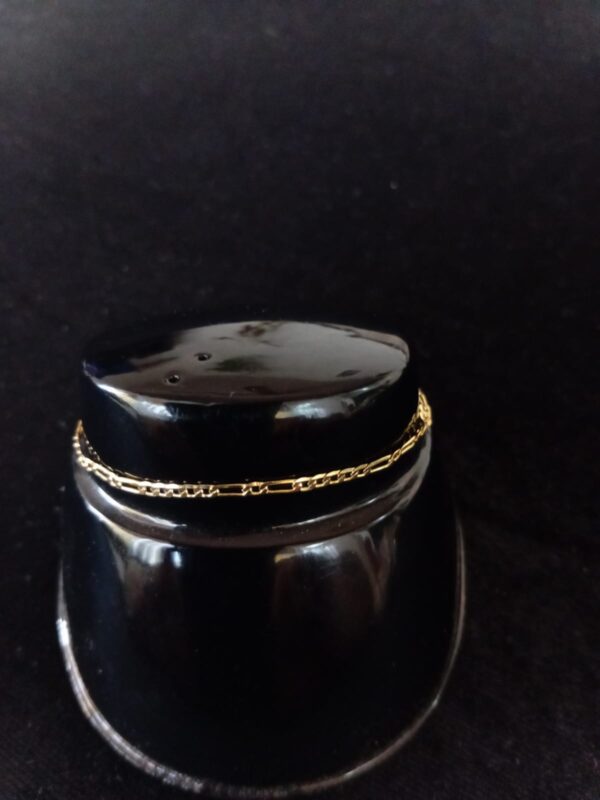 Pulsera delgada oro laminado