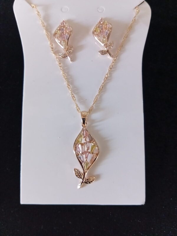 Juego completo  oro laminado