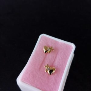 Broquel reforzado oro laminado