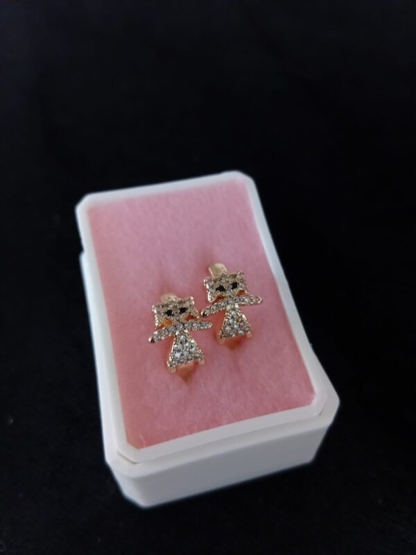 Arracada huggies oro laminado