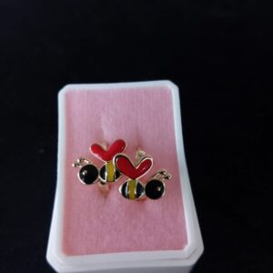 Arracada huggies oro laminado